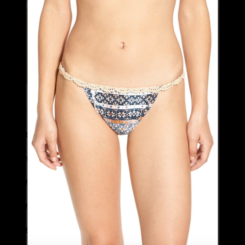 NEW Somedays Lovin Amardri' Lace Trim Bikini‎ Bottoms [ SZ Medium ]
